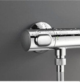 Resim Precision Termostatik Duş Bataryası, Su Tasarruflu, Krom, 34840000 6998 