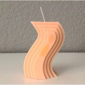 Resim Zubida Frezeli Mum Silikon Kalıbı 