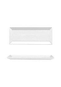 Resim Güral Porselen Dikdörtgen Kayık Tabak 34x14 Cm MER34KY MERID 
