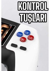 Resim Mey İthalat Gamepad 520 Retro Oyunlu Taşınabilir El Konsolu Atari 52559055 