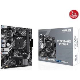 Resim Asus Prıme A520m-r Ddr4 4600mhz Matx Am4 