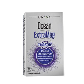 Resim Ocean ExtraMag ThreoG 200 mg 60 Tablet 