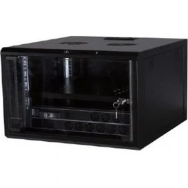 Resim Ulusal ULS7U6060 7u Duvar Tipi Soho Rack Kabinet – 19" 600 x 600 mm 