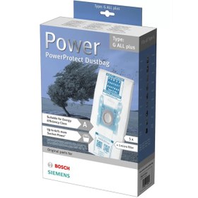 Resim Siemens Vsz5Sen2 Z5.0 Powersensor Kutulu Toz Torbası 4Lü 