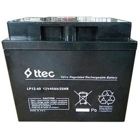 Resim Ttec 12v 40ah Bakımsız Kuru Akü 