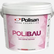 Resim Polibau Silikonlu Dış Cephe Boyası Beyaz 20 kg 