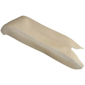 Resim 2007-2012 Araçlar İçin Mikrofiber Deri Konsol Kutusu Kol Dayanağı Koruyucu Kılıfı 