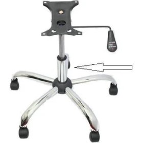 Resim Akr Ofis 100'LÜK Krom Amortisör Ofis Koltuğu Yedek Parçası 