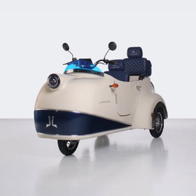 Resim Elektrikli Moped | Ivory Blue - Kurşun Asit - 60V 22 Ah 