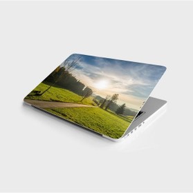Resim Laptop Sticker Bilgisayar Notebook Pc Kaplama Etiketi Yol Ağaç 