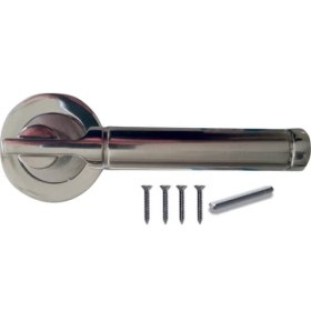 Resim Seas Door Seas Sağ Basar Çelik Kapı Kolu Saten Renk Ergonomik Tasarım ile Şık Görünüm Sunar 