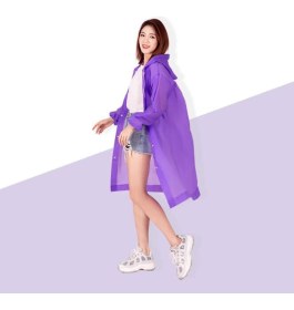 Resim Vipfoni Kalin Unisex Çıt Çıtlı Yagmurluk 