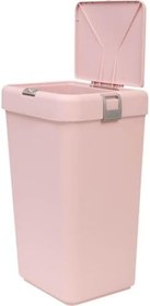 Resim Motek Tekli Kirli Sepeti Çamaşır Sepeti Dokunmatik Kapaklı PUDRA- Mt08 