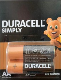 Resim Duracell Simply LR6/MN1500 AA Kalem Pil 2'li 
