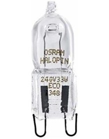Resim Osram 10 Adet G9 Halojen 220v 33w = 40w 460 Lümen Halopın 