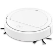 Resim Reedark "mini Robot Süpürge: Kuru Ve Islak Temizleme, Usb Şarj, 65mm İnce, 100 Dakika Çalışma" Beyaz 