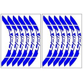 Resim Yamaha Reflektör Mavi Ybr Büyük Jant Şeridi 