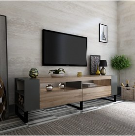 Resim MDFHOME Dekormia Barcelona Tv Ünitesi 42 Cm Derinlik 150 Cm Genişlik 