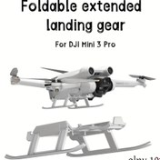 Resim DJI Mini 3 Pro Katlanabilir Genişletilmiş Reçine İniş Takımı, Ayarlanabilir Dikdörtgen Şekil, Şarj Edilmemiş, Pil Yok - DJI Mini 3 Pro Aksesuarları 
