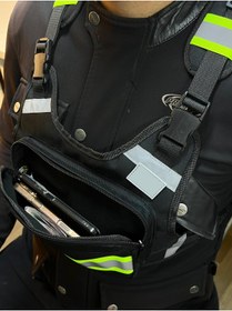 Resim UMTEX Motosiklet Reflektörlü Göğüs Çantası 