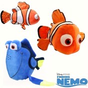 Resim Disney onaylı 25 cm/9.8 inç Bulucu Nemo Peluş Oyuncakları, Sevimli Dolu Nemo Balığı ile, Klasik Animasyon Karakteri hayranlarının için mükemmel. Çocuklar ve Disney tutkunları için ideal sürpriz doğum günü hediyeleri. 
