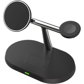 Resim Daytona BW04 iOS Uyumlu Kablosuz Wireless Hızlı Şarj Dock Stand 