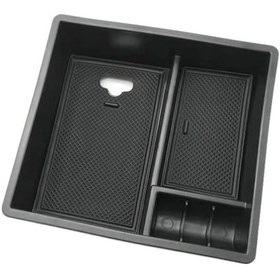 Resim Anjiexun Orta Konsol Düzenleyici Kol Dayama Depolama Kutusu Tepsisi 