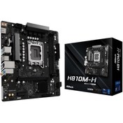 Resim ASROCK H810M-H 6400MHz DDR5 Soket 1851 M.2 USB 3.2 HDMI mATX Anakart 