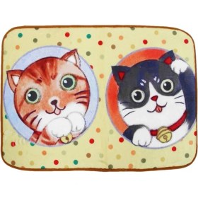 Resim Guangdong Spirit Pintu Kartun Kreatif Kamar Mandi Lantai Karpet Kamar Tidur Keset Pintu Masuk (Lampu Kuning 40*60 Cm)-Uluslararası 