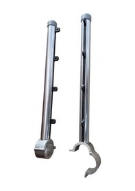 Resim Koral Lüx Alüminyum Balkon Çamaşır Kurutma Askılığı Gümüş 