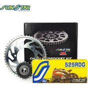 Resim Zincir Dişli Seti Yamaha Mt-10 Sp 1000cc Zincir: Sunstar 525rdg Çelik-114 Ön: Jt 16t Arka: Sunstar 43t 2016-2020 