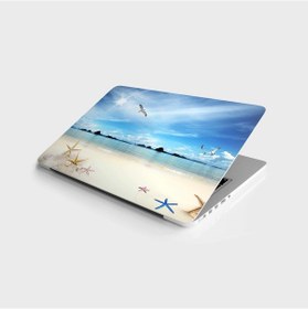 Resim Laptop Sticker Bilgisayar Notebook Pc Kaplama Etiketi 3D Deniz Ma 