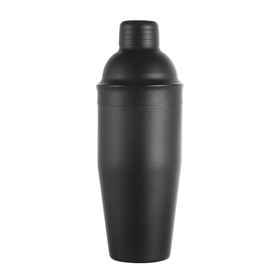 Resim Biradlı BRD-700 Paslanmaz Çelik Kokteyl Shaker, 700 ml, Siyah 