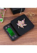 Resim Mufunye Siyah Mutlifonksiyon Mutfak Terazi - Kahve & Pastane İçin Hassas Ölçüm 3kg/0.1g , Zamanlayıcı, Lcd Ekran, Aaa Pil Gerektirir Pil Dahil Değil 