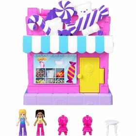 Resim Polly Pocket Şeker Dükkanı Oyun Seti HNB03 