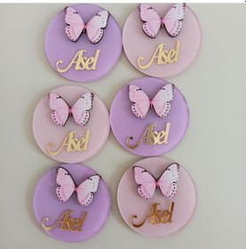 Resim Madlen Çikolata İsme Özel Kutulu Çikolata ve Hediyelik Magnet Seti 