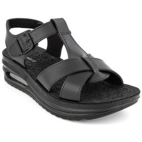 Resim Muya Reeves Air Taban Kadın Sandalet Siyah 36-40 001 