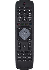 Resim Philips Uyumlu Led Tv Kumanda Smart Tuşlu 