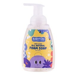 Resim Babyton Çocuklar İçin Doğal Köpük Sabun Naturel 350 ml 
