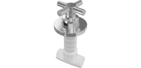 Resim TeknoKapsül Mega 5028 20 mm Ankastre Ara Kesme Valfi 