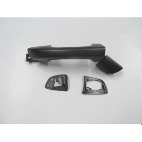 Resim Skoda Superb- 13/15 Arka Kapı Dış Açma Kolu Sol Astarlı Siyah Hushan 