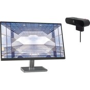 Resim ‘Lenovo L32P-30 31.5" 4ms 60Hz (HDMI+Display) Amd Freesync 4K IPS Monitör 66DFUAC1TK + Lenovo LC 50 Monitör Webcam 