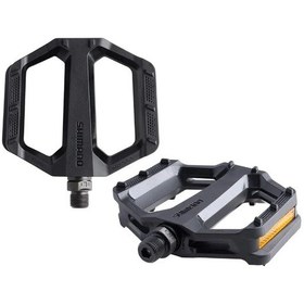 Resim Shimano Pd-ef102 Mtb Şehir Tur Bisiklet Pedalı Siyah Siyah 