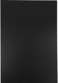 Resim Trendooze Homyl Siyah Karbon Fiber Levha 200x300mm, Mat 0.5mm Kalınlık 