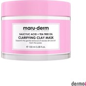 Resim Maruderm Kil Maskesi | Salisilik Asit + Çay Ağacı Yağı Kil Maskesi 100 ML | Siyah Nokta / Gözenek | Vegan 