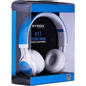 Resim Syrox K11 Mikrofonlu Stereo Kablolu Kulak Üstü Kulaklık 