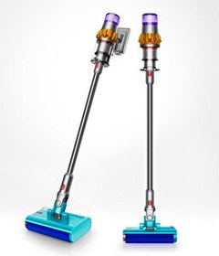 Resim Dyson V15s Detect Submarine Sarı/Nikel Islak Kuru Şarjlı Süpürge 