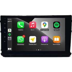 Resim Oskodi Volkswagen Transporter Android Carplay Multimedya 2018-2022 4gb Ram + 64gb Hafıza 