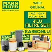 Resim Mercedes CLA 180 CDI C117 Mann-Filter Filtre Bakım Seti 2015-2018 4KP Bayisinden Orijinal