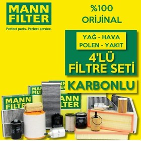 Resim Mercedes CLA 180 CDI C117 Mann-Filter Filtre Bakım Seti 2015-2018 4KP 